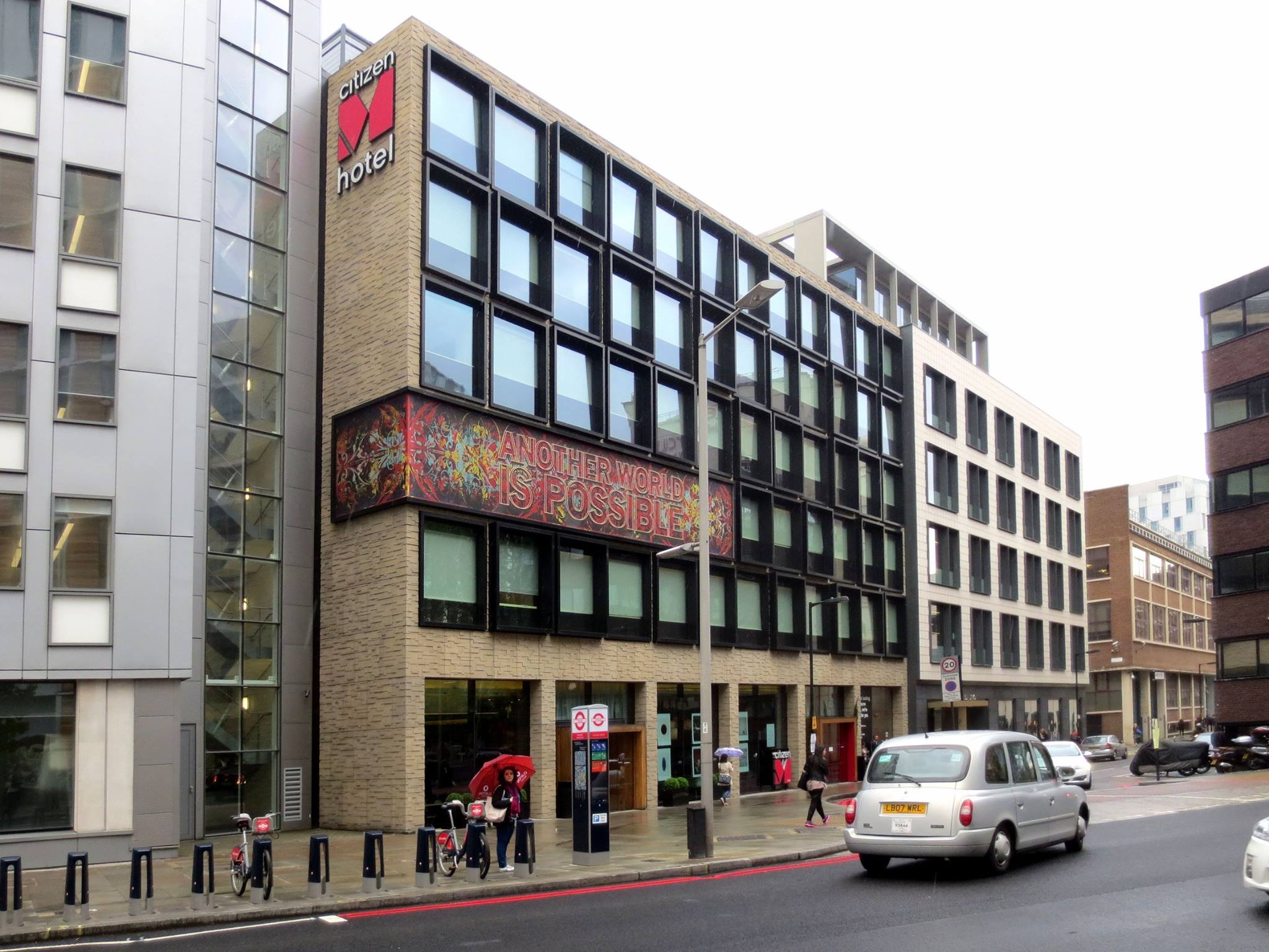 The CitizenM on Southwark Street