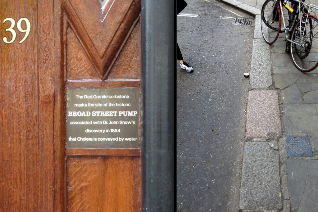 Broad Street Pump plaque