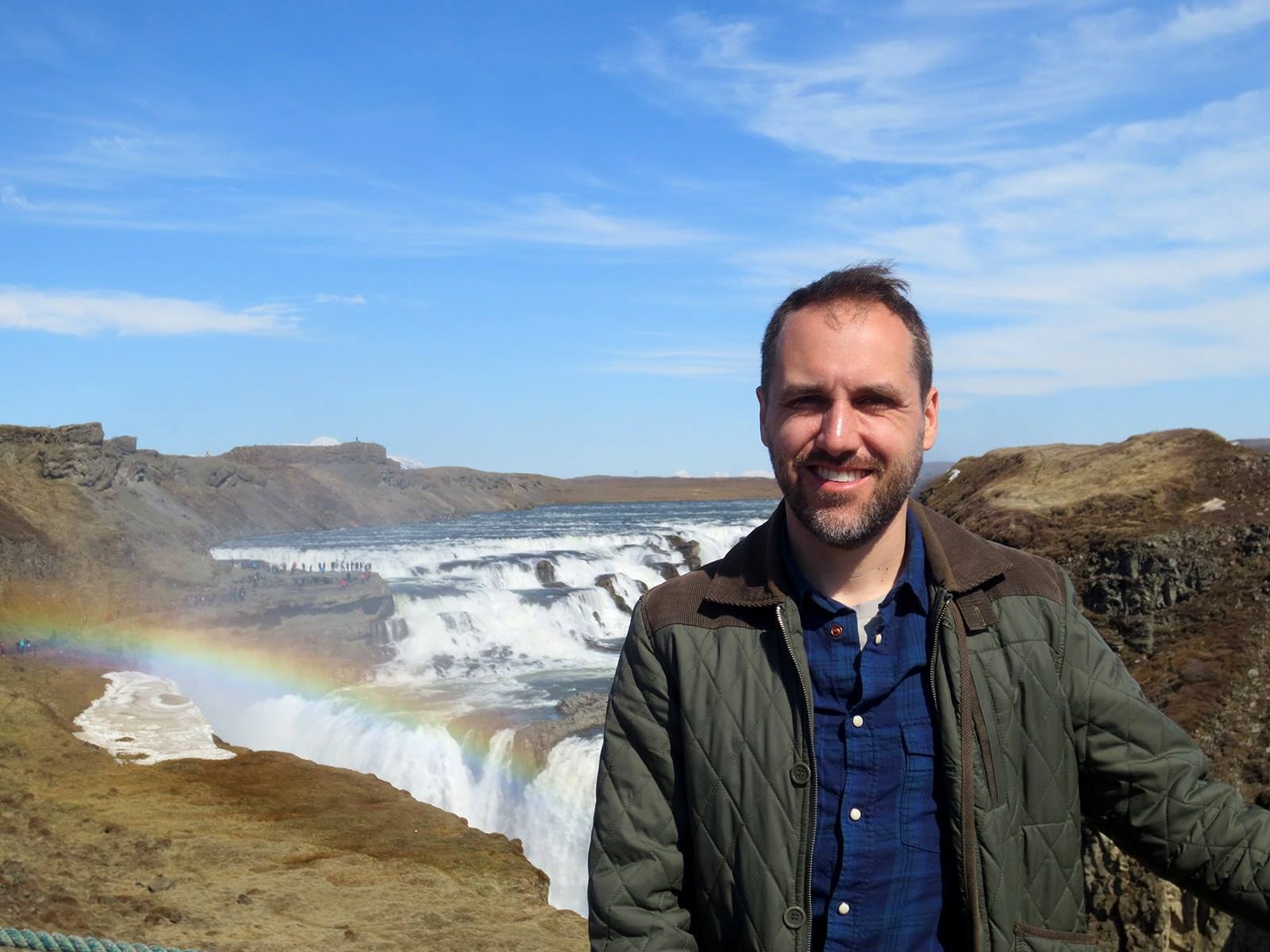 Gary at Gullfoss