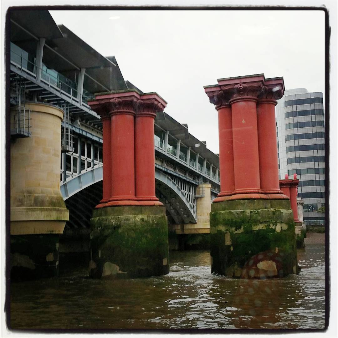 Old Bridge Footings on the Thames