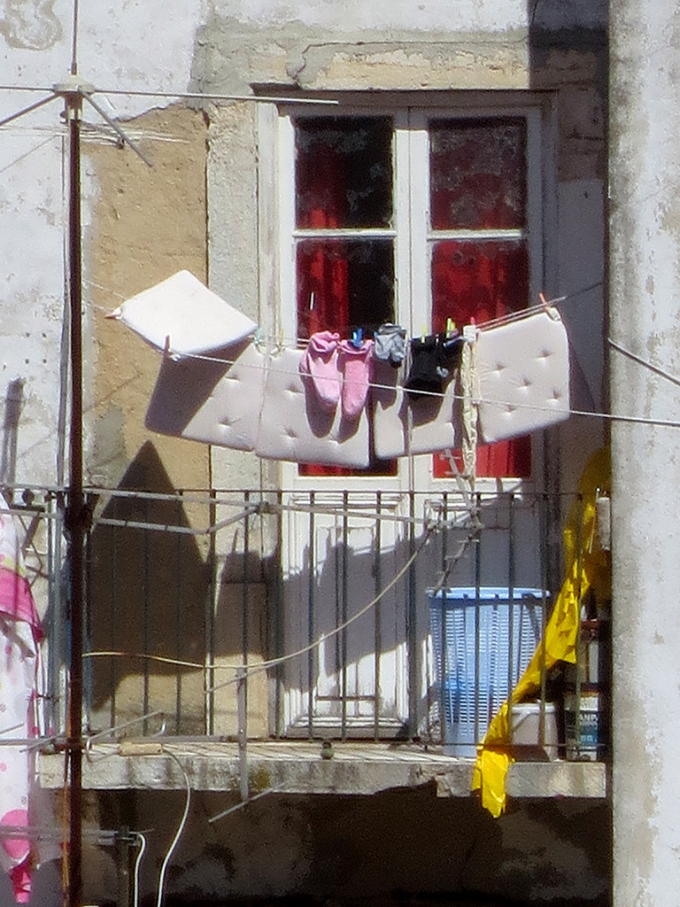 A clothesline