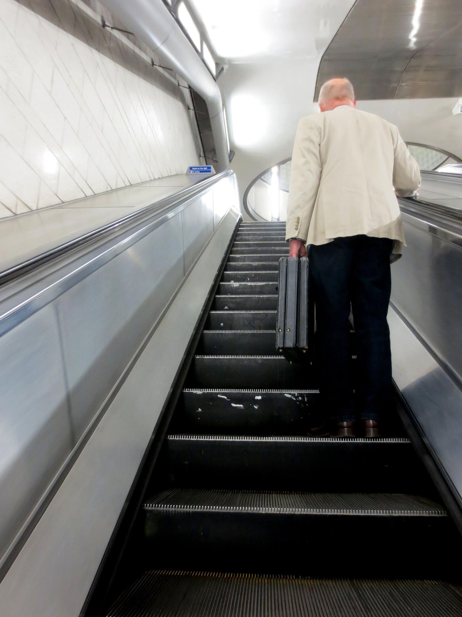 Escalators, escalators, escalators