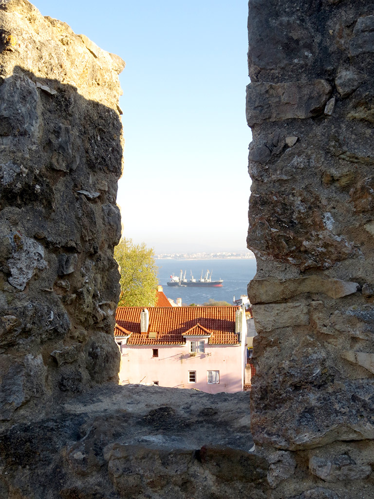 Rio Tejo Through a Turret