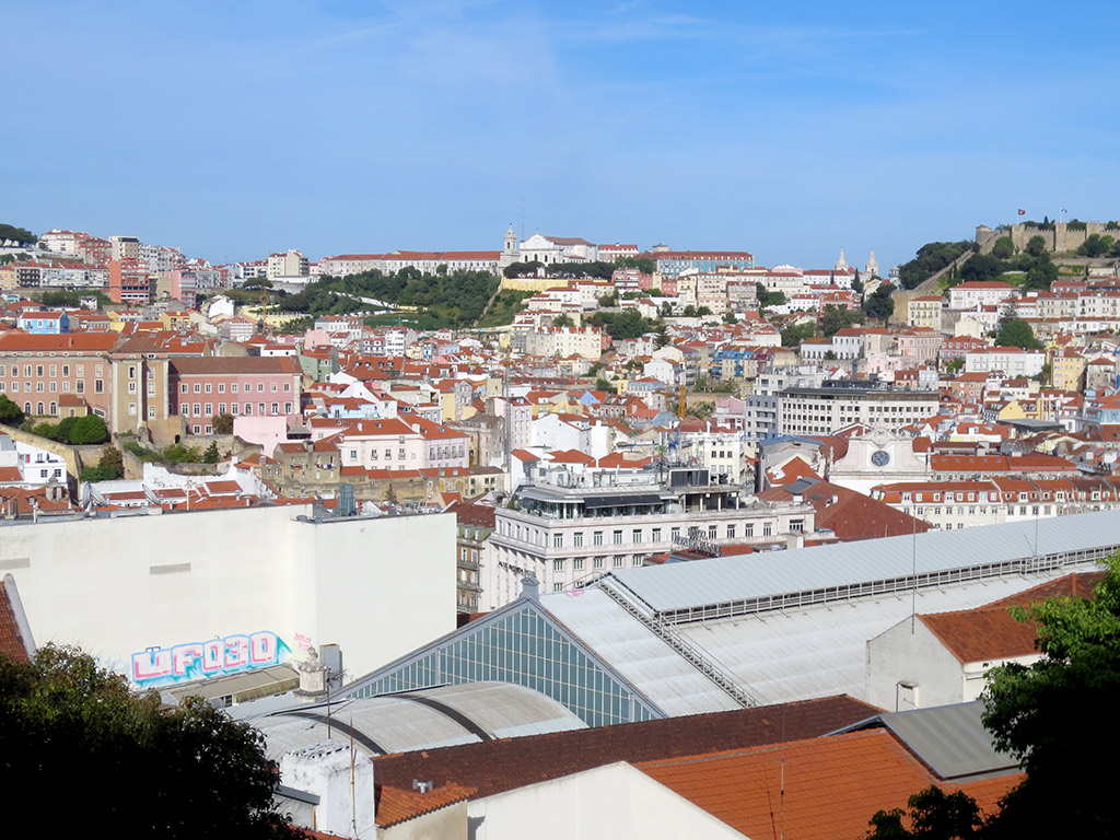 Miradouro de São Pedro de Alcântara View