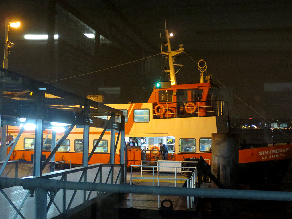 Ferry at Night