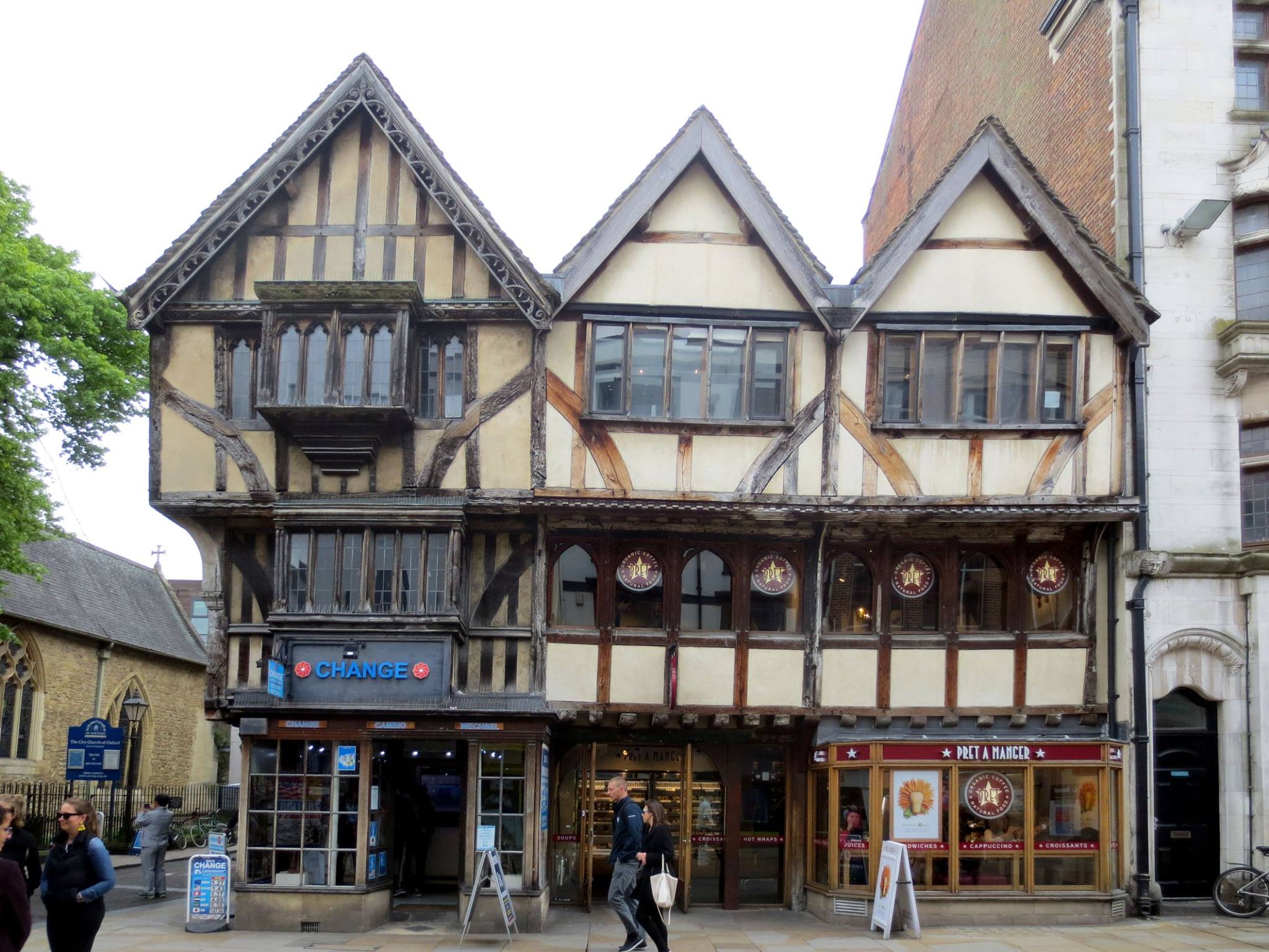 On Cornmarket Street