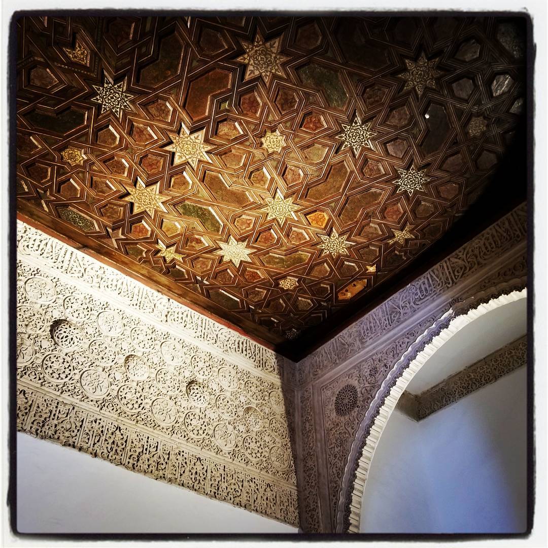 Intricate Carved Wood Ceiling