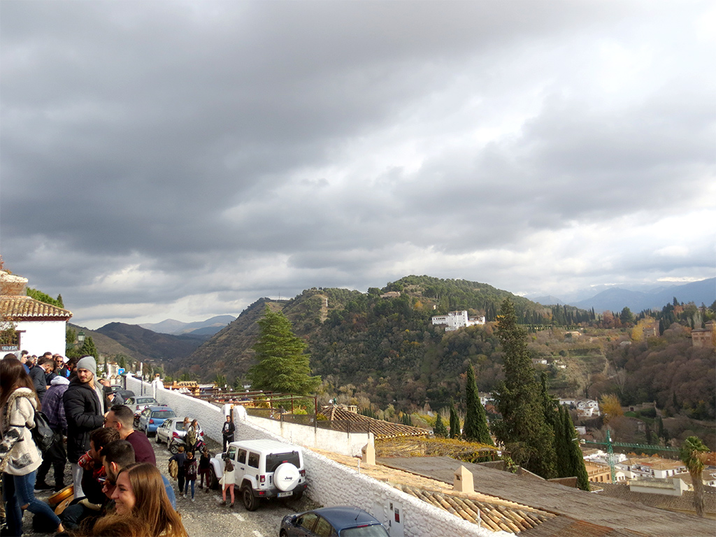 Sacromonte from San Nicolas