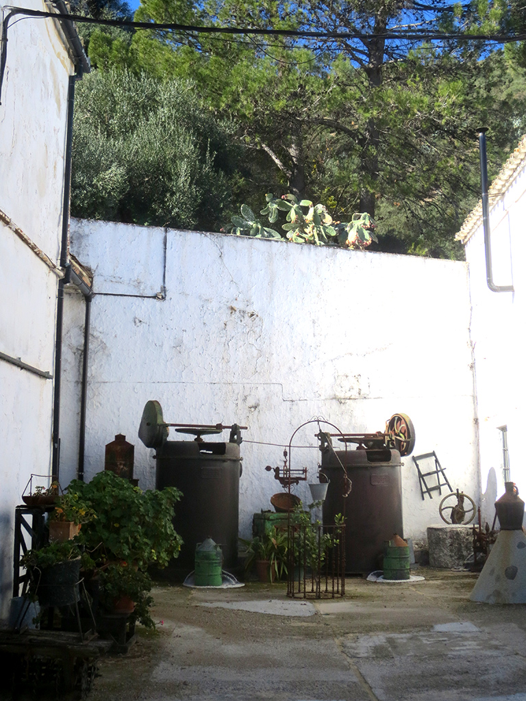 Molino El Vinculo Entry Courtyard