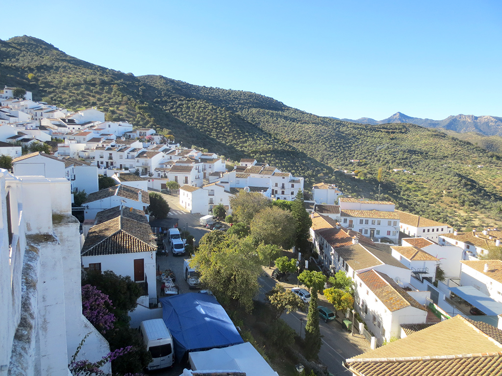 View from Zahara de la Sierra