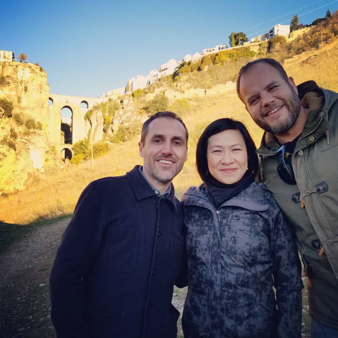 Gary, Josie and our guide Miguel