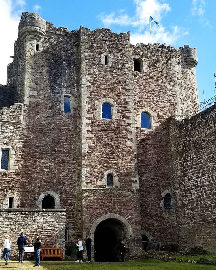 Doune Castle Courtyard