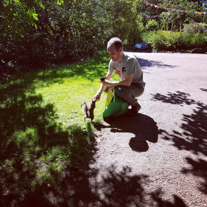Botanic Garden — Friendly Squirrel