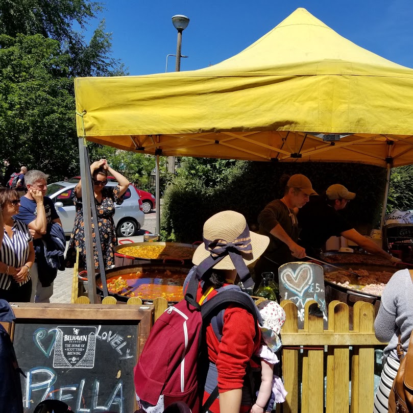 Stockbridge Market &mdash; Paella!