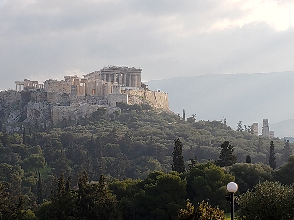 The Acropolis from Filopappou Hill